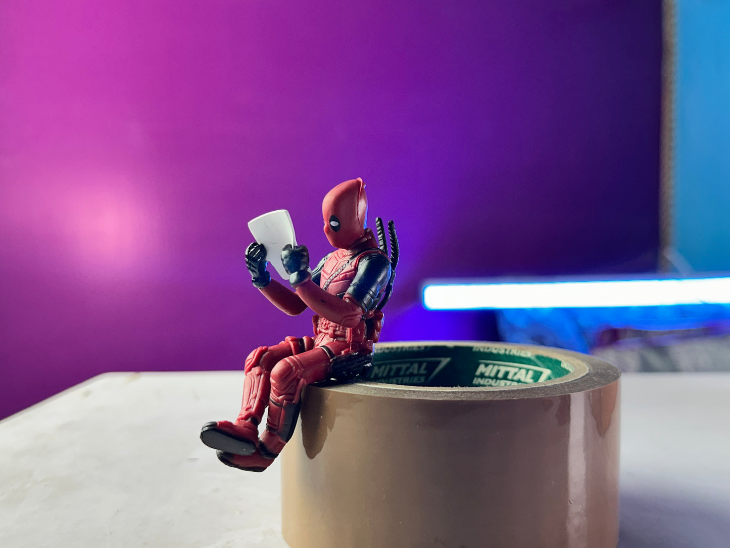 Marvel Deadpool dashboard accessory set for collectors

