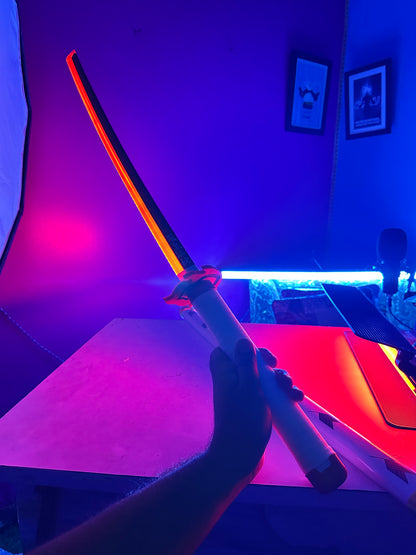 104CM Rengoku LED Katana Sword | Demon Slayer Cosplay