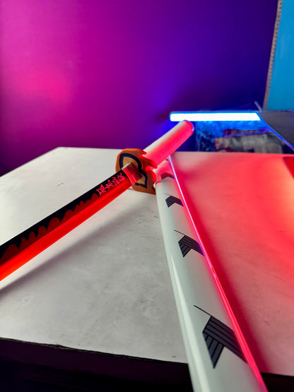 104CM Rengoku LED Katana Sword | Demon Slayer Cosplay
