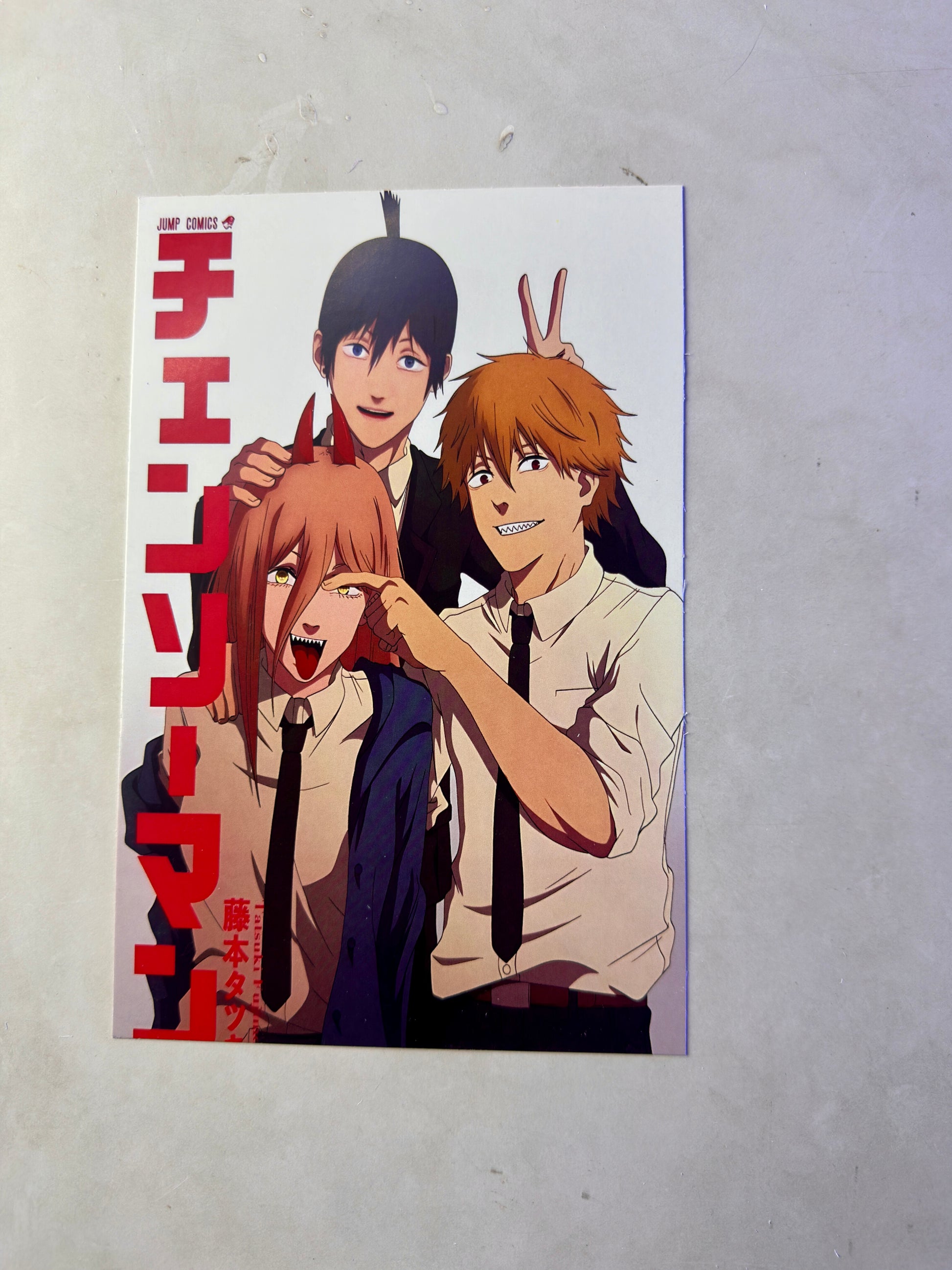 denji makima power small size anime posters set