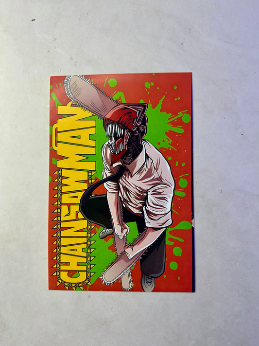 chainsaw man mini posters pack of 12 wall decor