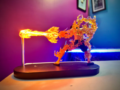 Portgas D. Ace Flame LED Action Figure Lamp 16CM – One Piece Premium Collectible