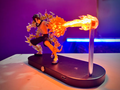 Portgas D. Ace Flame LED Action Figure Lamp 16CM – One Piece Premium Collectible
