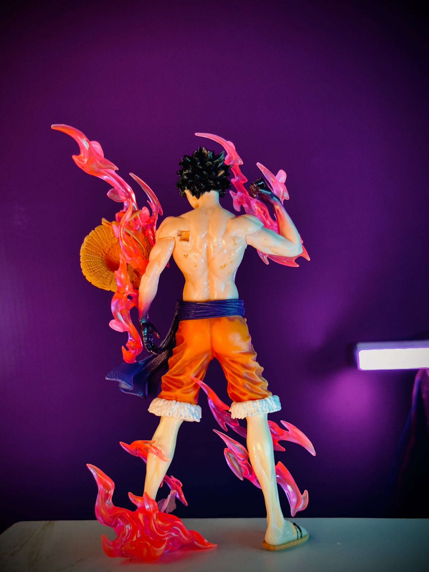 Monkey D. Luffy – Fire Aura Edition  🔥🏴‍☠️