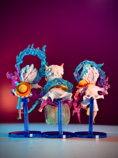 Luffy Gear 5 Reaction – Set of 3