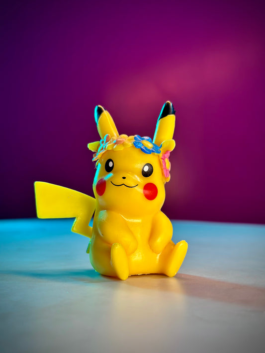 Pikachu Miniature with Ladies Band