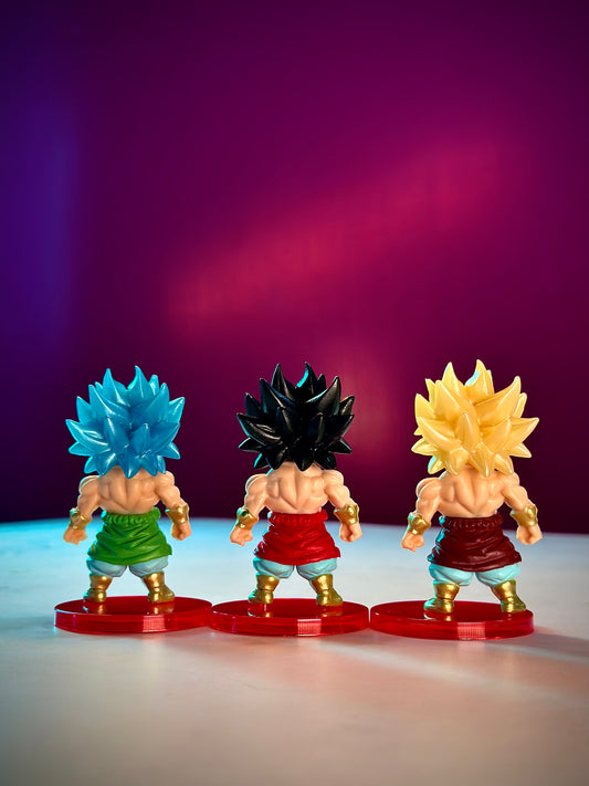 Broly Mini –(6cm, Set of 3)