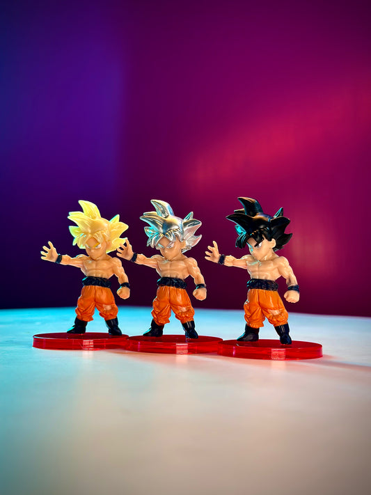 Goku Action Trio – 6cm