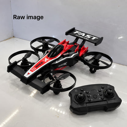X7 remote control flying drone with protective propeller guards
