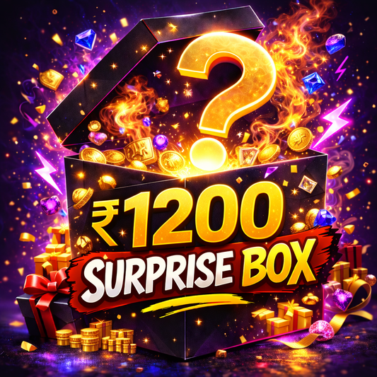 ₹1200 Anime Surprise Box – Premium Mystery Collectible Pack