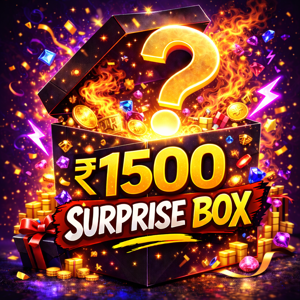 ₹1500 Anime Surprise Box – Ultimate Mystery Collectible Pack