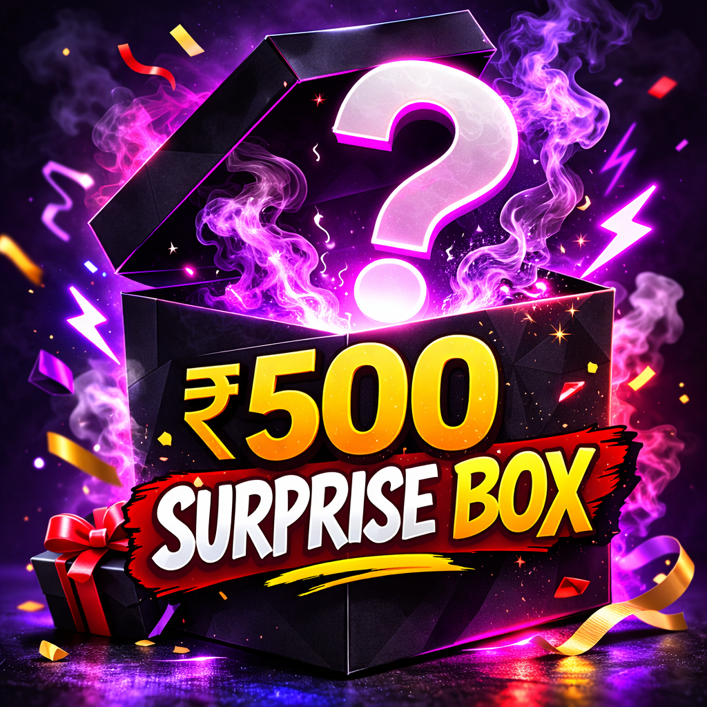₹500 Anime Surprise Box – Mystery Premium Collectible Pack