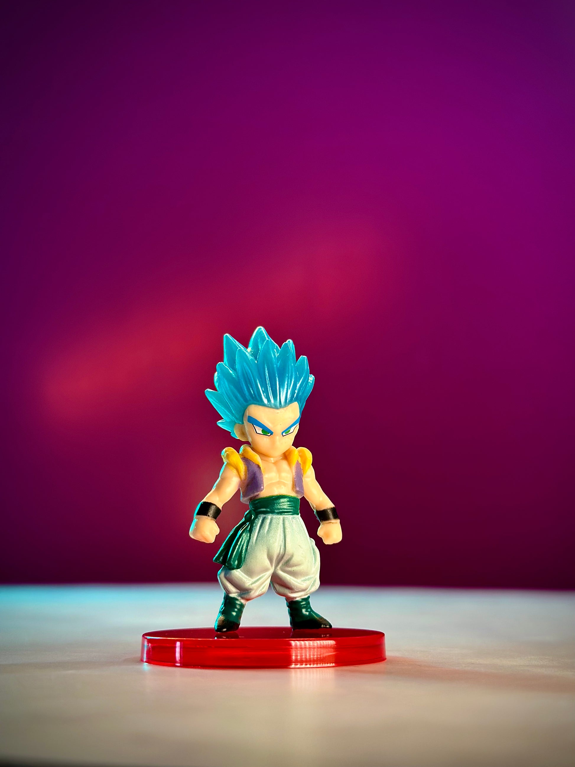 Cute Gohan small anime figurine Dragon Ball Z mini display collectible