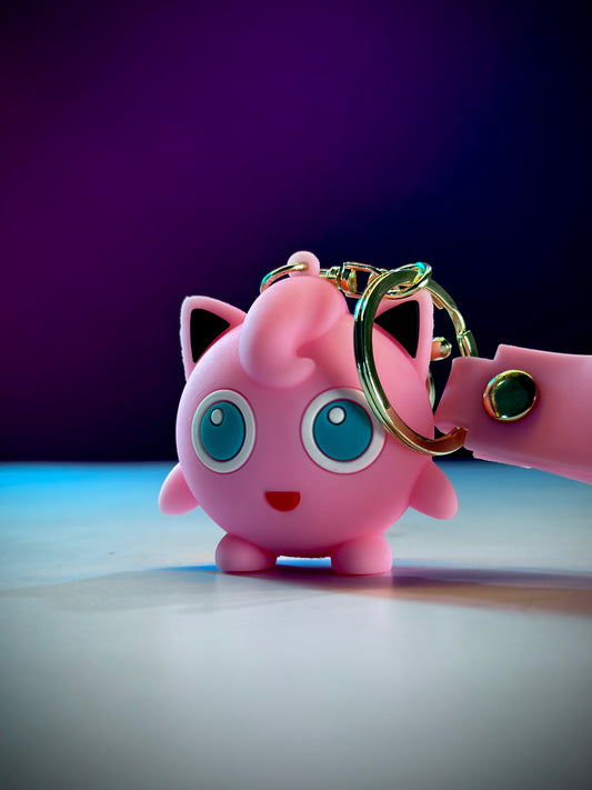 Jigglypuff Pokémon Keyring