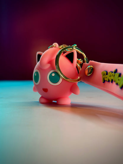 Jigglypuff Pokémon Keyring