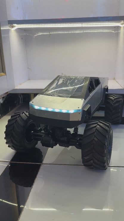 Cybertruck Style 4WD RC Rock Crawler – 2.4GHz Remote Control Car