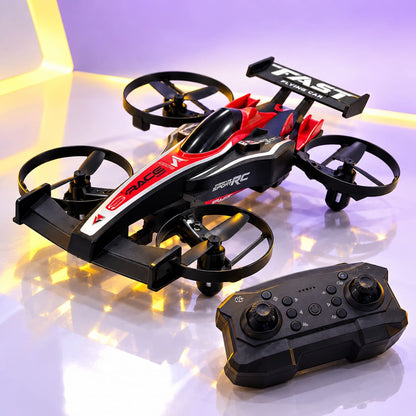 X7 red and black flying car RC drone with 2.4GHz remote control